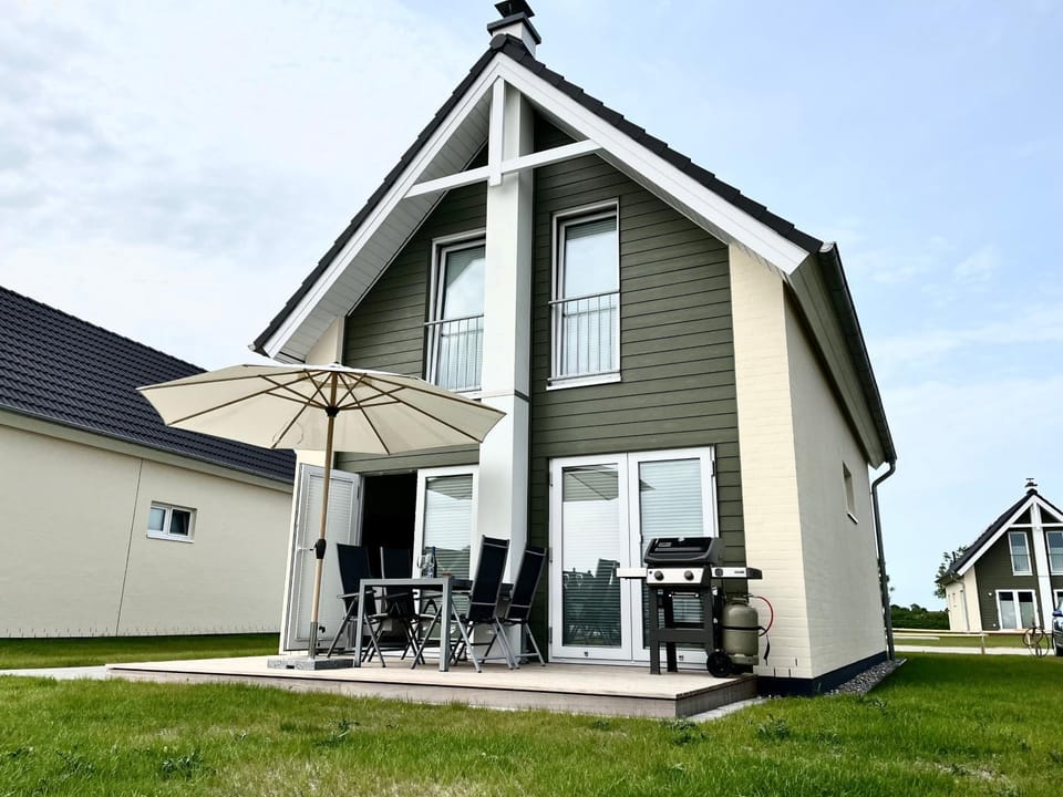 Ferienhaus Fischkopf mit Sauna und Strandkorb House in Büsum