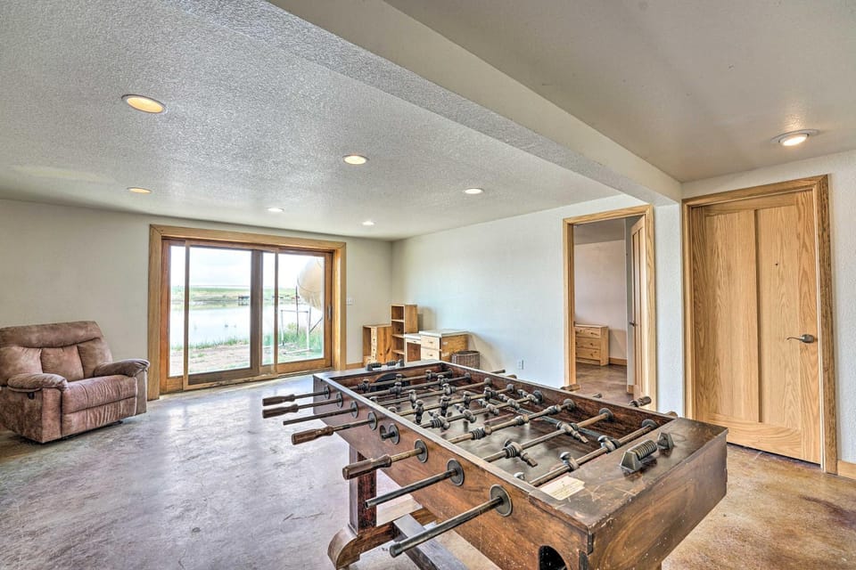 Lakefront Country Home w/ Waterslide & Trampoline! House in Wyoming