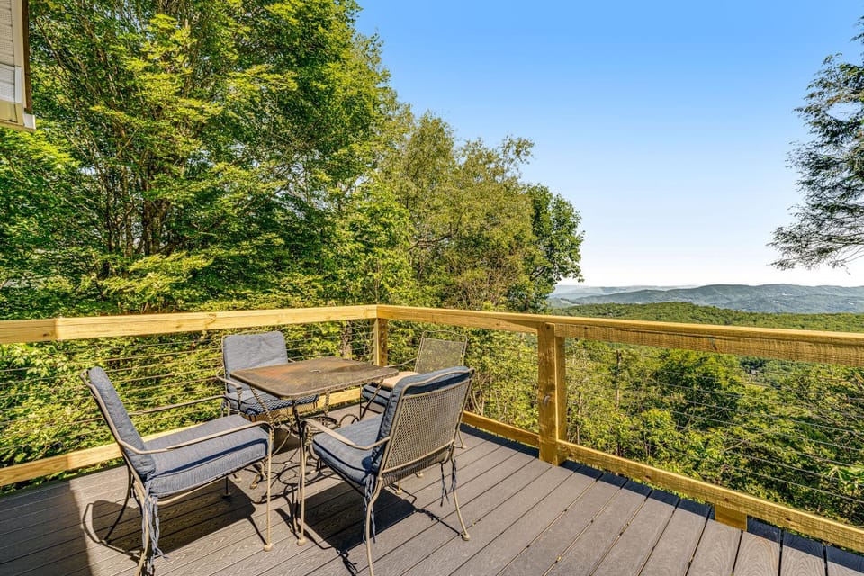 Long Range Retreat House in Beech Mountain