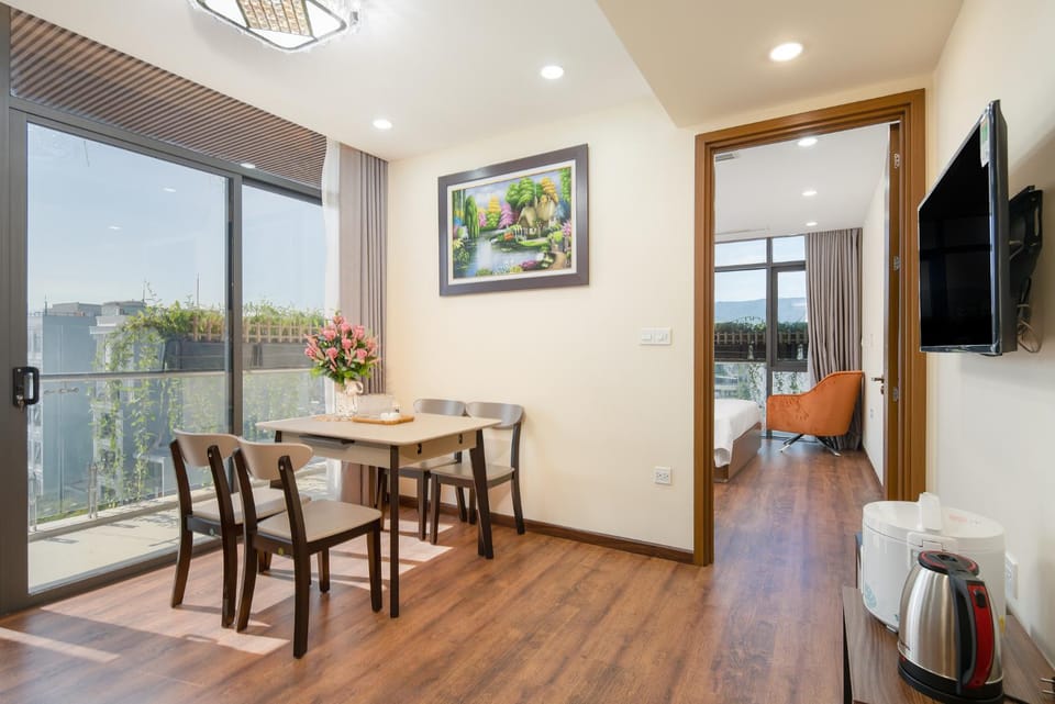 Balcony/Terrace, Kitchen or kitchenette, City view, City view, kitchen