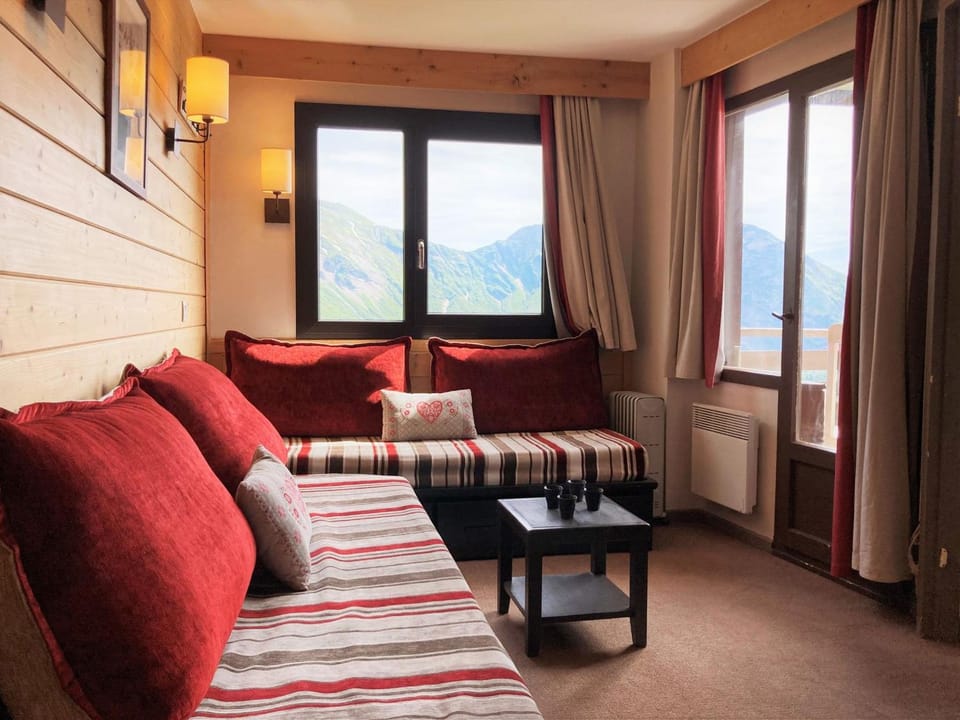 2 pièces avec vue sur vallée, balcon sud-ouest, proche commodités - FR-1-634-79 Apartment in Avoriaz