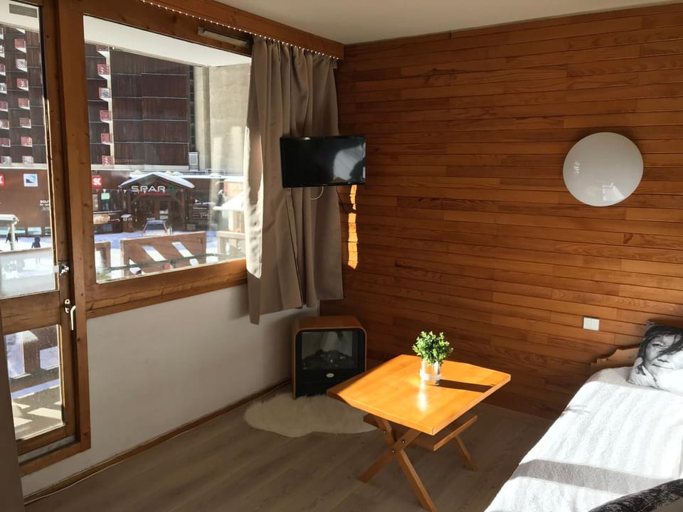 Studio confortable, animaux OK - 4 pers., vue pistes - FR-1-181-2193 Apartment in Mâcot-la-Plagne