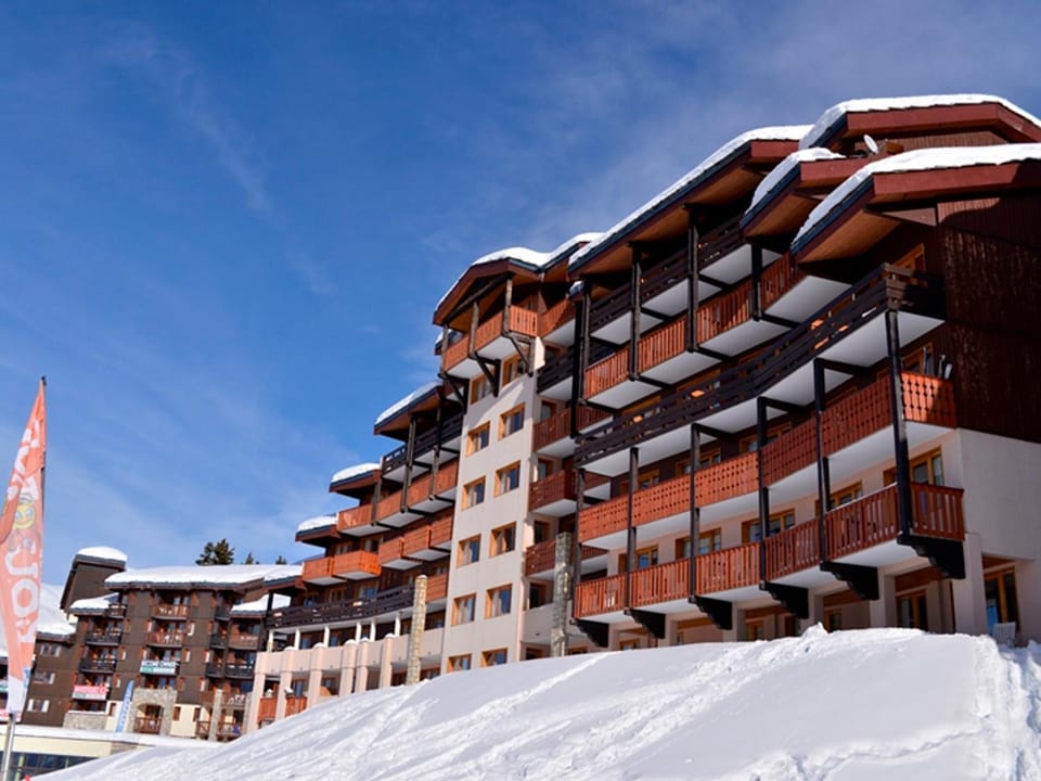 Studio cabine 4 pers au pied des pistes avec animaux admis Cabin in Mâcot-la-Plagne