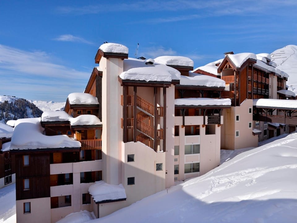 Studio cabine 4 pers au pied des pistes avec animaux admis Cabin in Mâcot-la-Plagne
