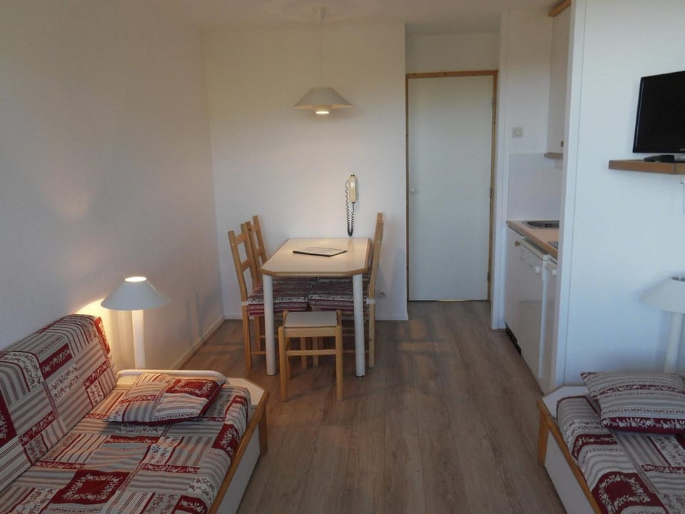Studio cabine 4 pers au pied des pistes avec animaux admis Cabin in Mâcot-la-Plagne