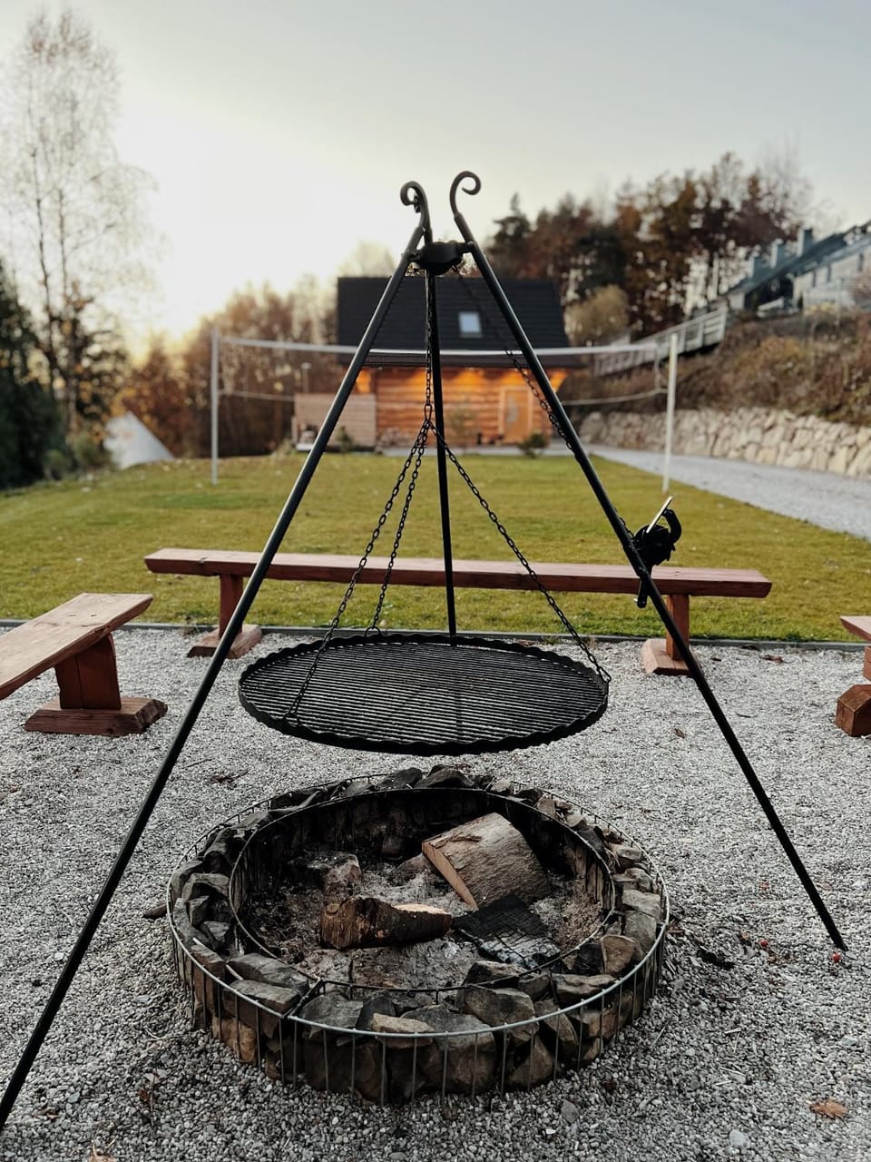 Natural landscape, BBQ facilities, Garden, View (from property/room), Evening entertainment, Food, Area and facilities, Dinner