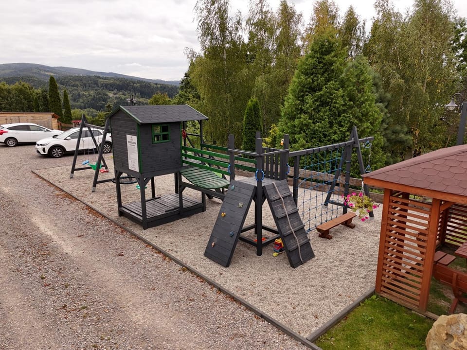 Day, Children play ground, Children play ground, Mountain view, Parking