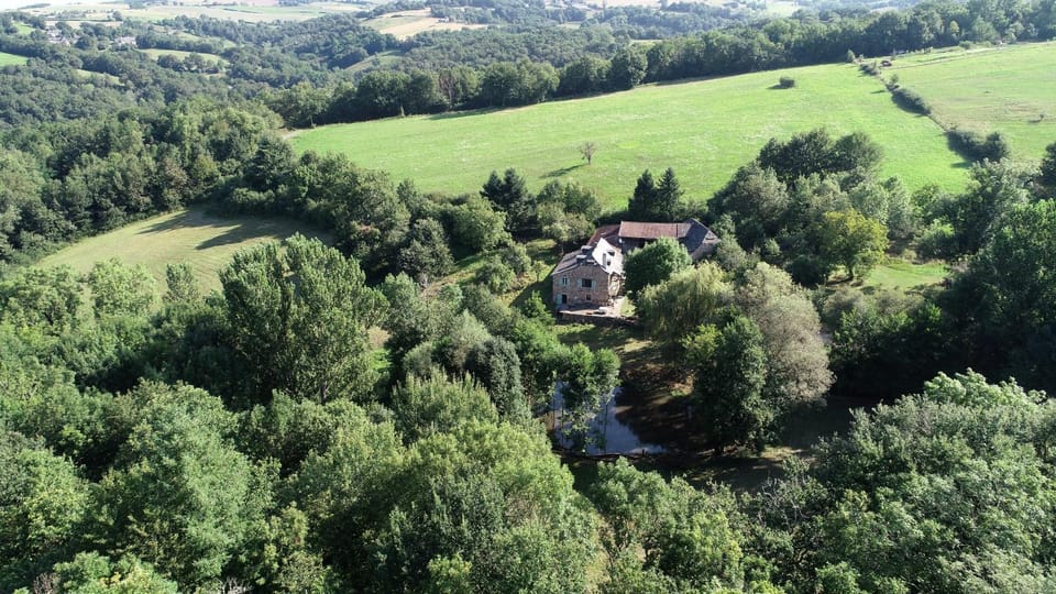 Natural landscape, Bird's eye view