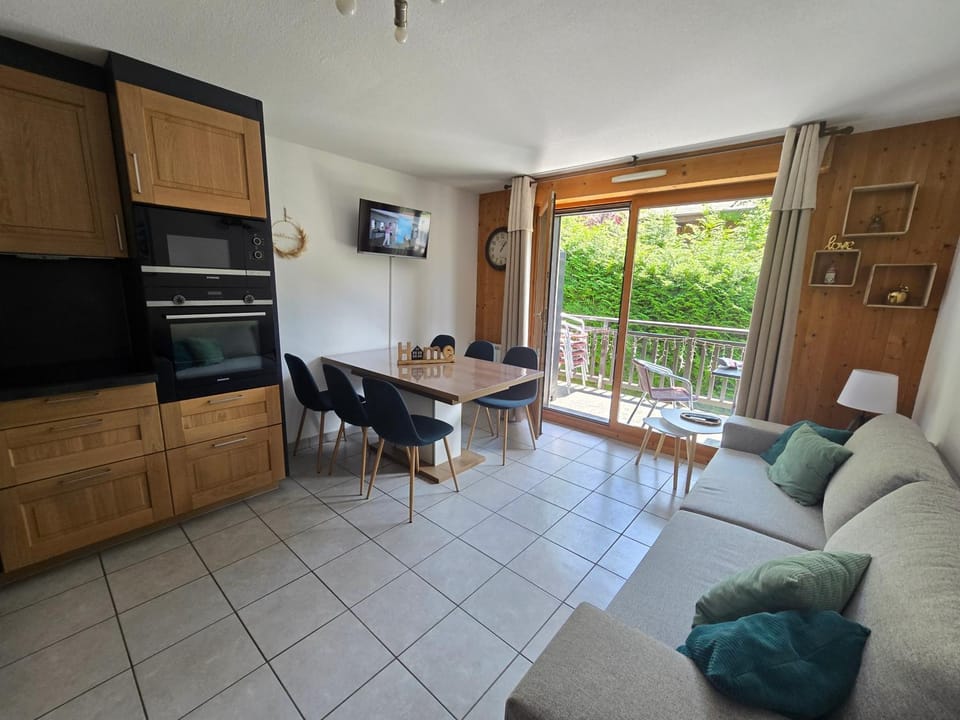 Appartement dans châlet avec piscine couverte Apartment in Saint-Gervais-Bains