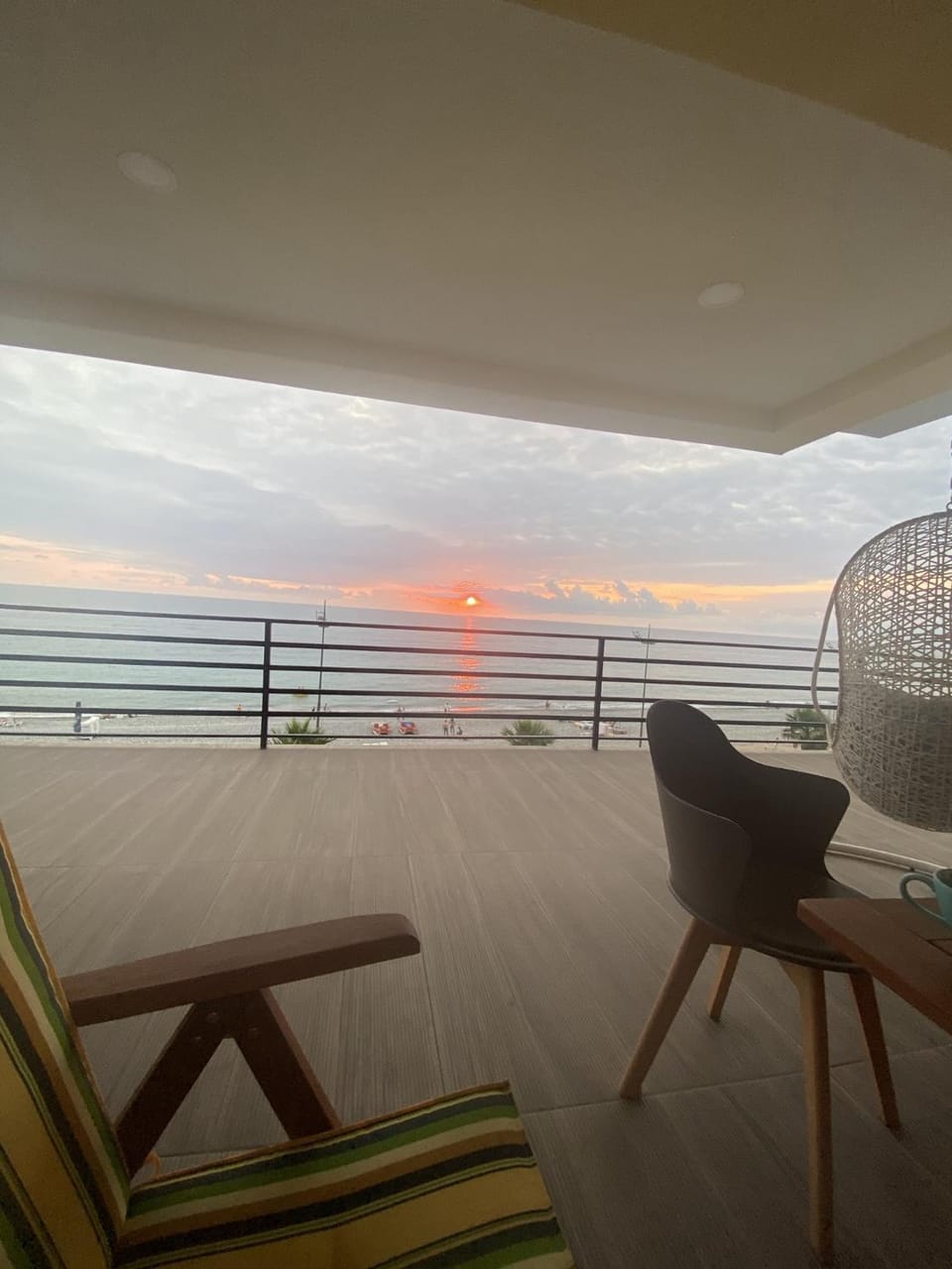 Balcony/Terrace, Sea view, Sunset