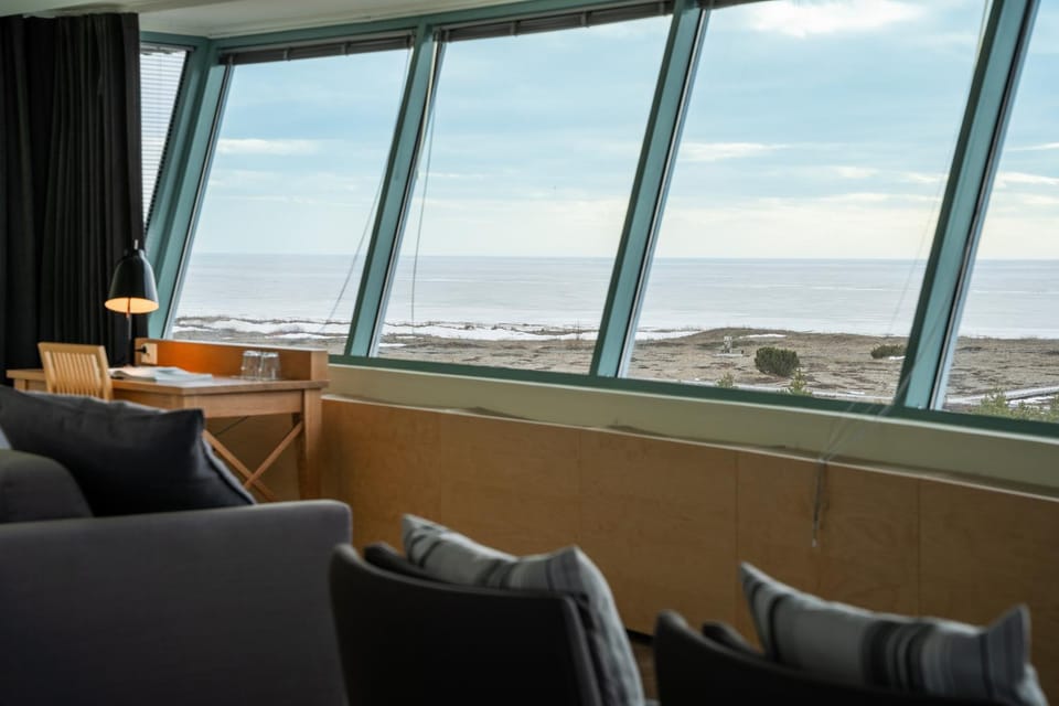 Natural landscape, Living room, Sea view