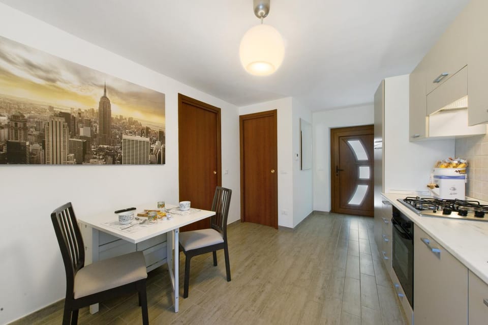 Kitchen or kitchenette, Living room, Dining area, stove