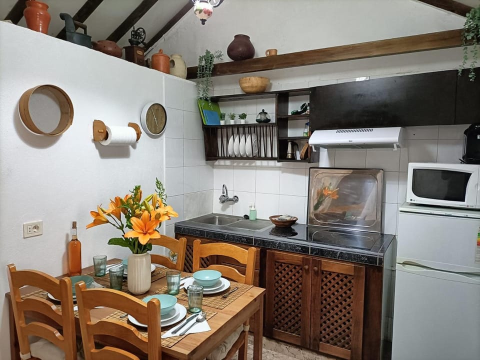 Kitchen or kitchenette, Dining area