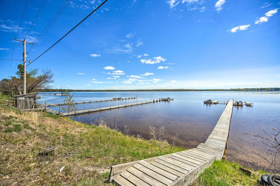 Stone Lake Cabin: Grill & Access to Fishing! Cabin in Wisconsin