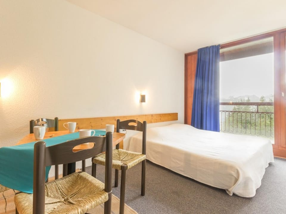 Studio cabine avec balcon et WIFI gratuit Cabin in Bourg-Saint-Maurice