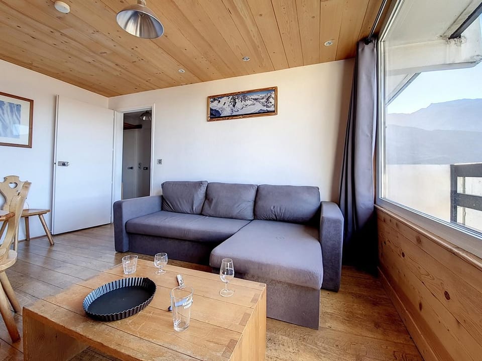 Appartement Confortable Ski-aux-Pieds avec Balcon Apartment in Les Allues