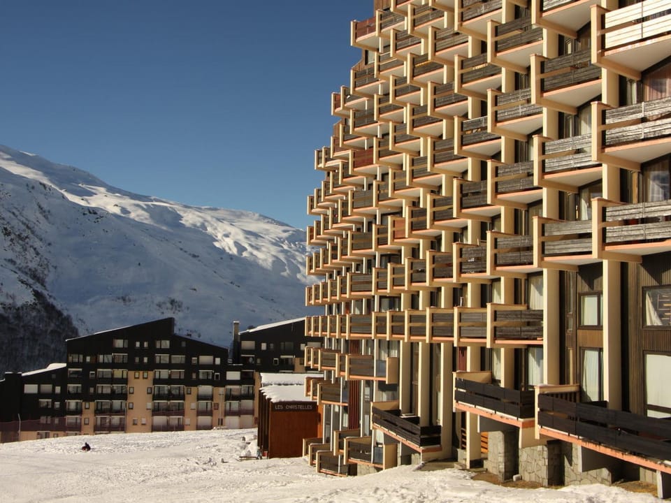 Studio confortable au pied des pistes avec balcon - FR-1-344-952 Apartment in Les Allues
