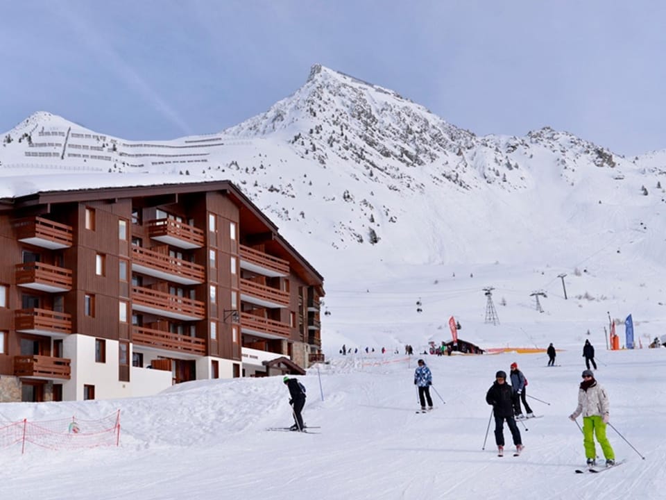 Appartement skis aux pieds, 2 cabines, WiFi, animaux admis - FR-1-181-2305 Cabin in Mâcot-la-Plagne