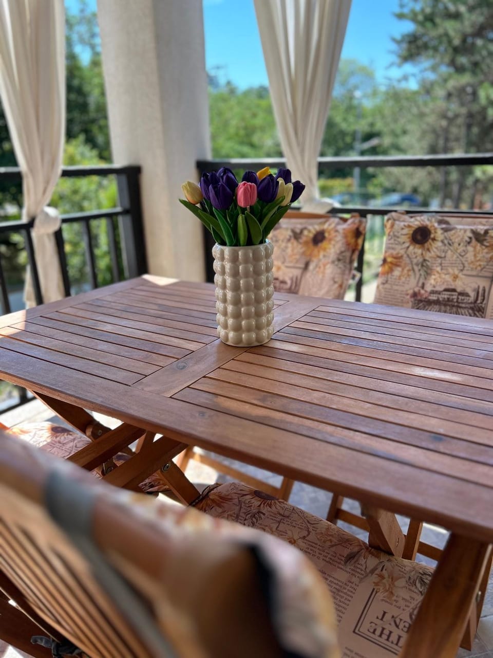 Quiet apartment with big terrace in Santa Marina with parking Apartment in Burgas Province