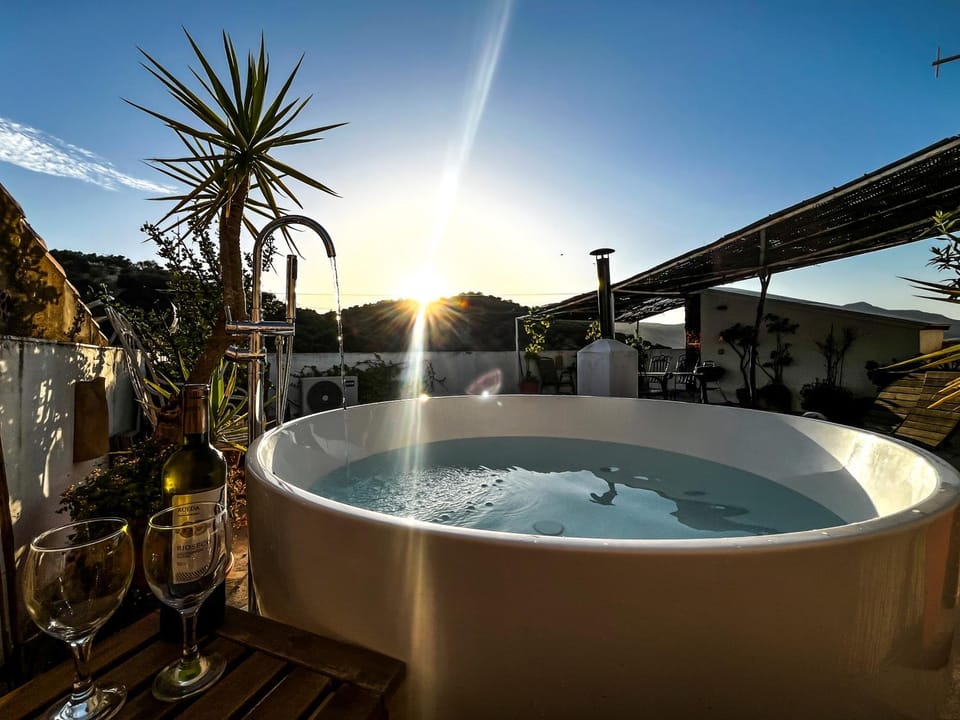 Day, Mountain view, Sunset, Open Air Bath, Bath