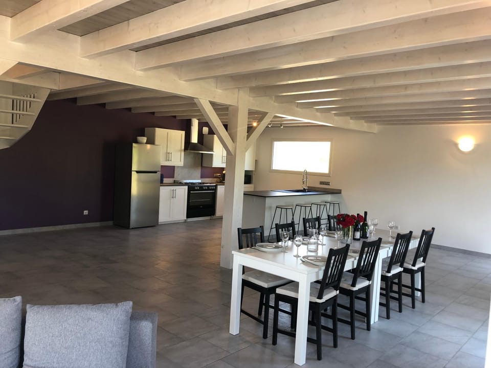 Living room, Seating area, pet friendly, stove