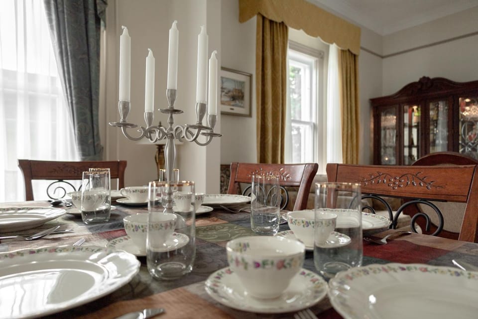 Dining area, Dinner