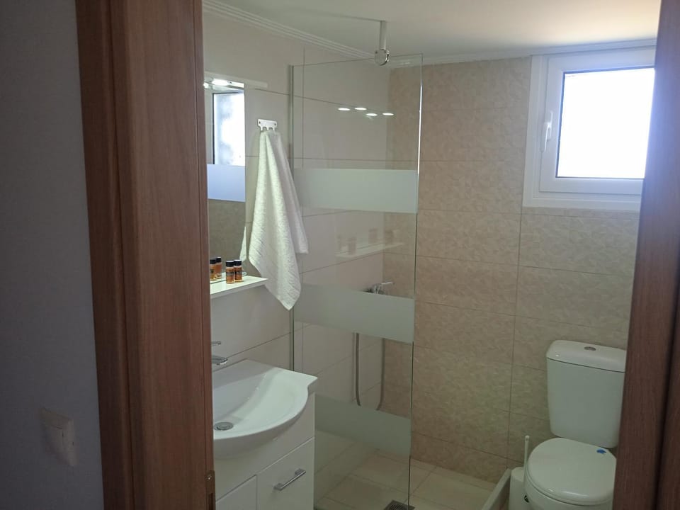 Shower, Toilet, Bathroom, towels