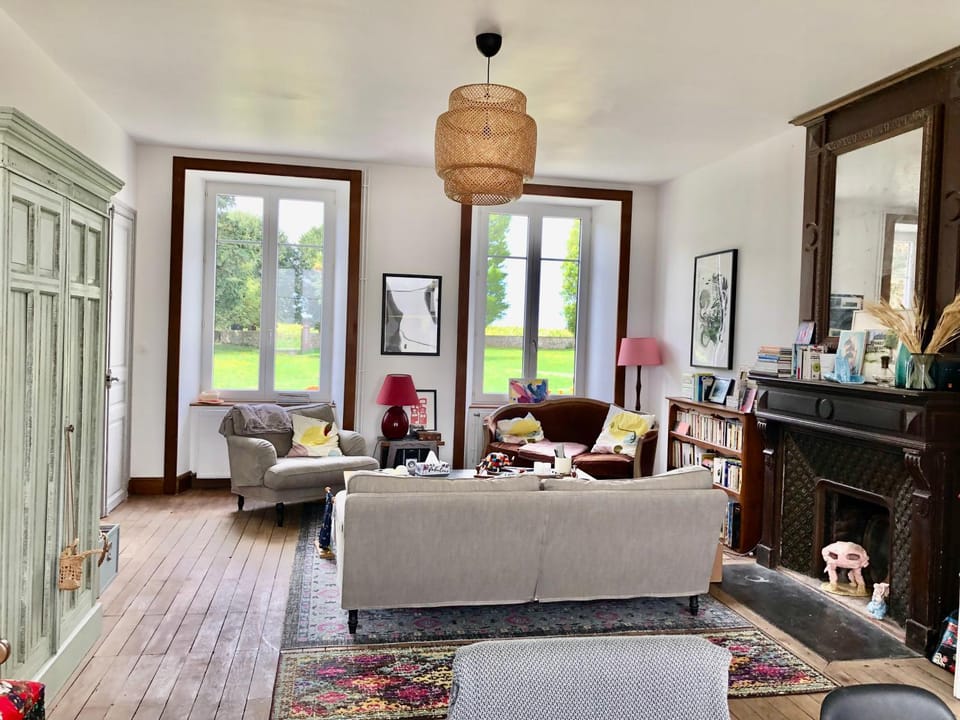 Bathroom, Living room
