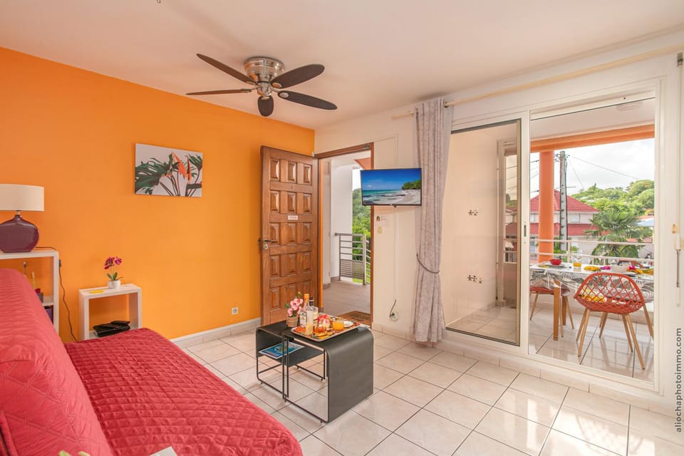 T2 PITAYA, Trois-îlets vue mer Apartment in Les Trois-Îlets