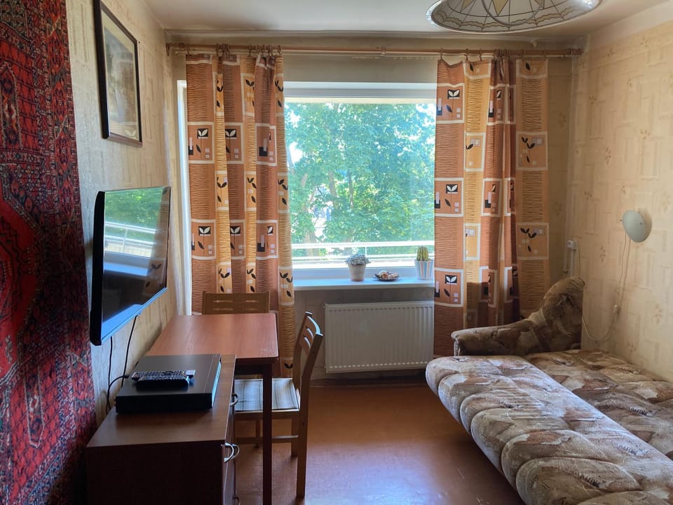 Bed, TV and multimedia, Living room, Photo of the whole room