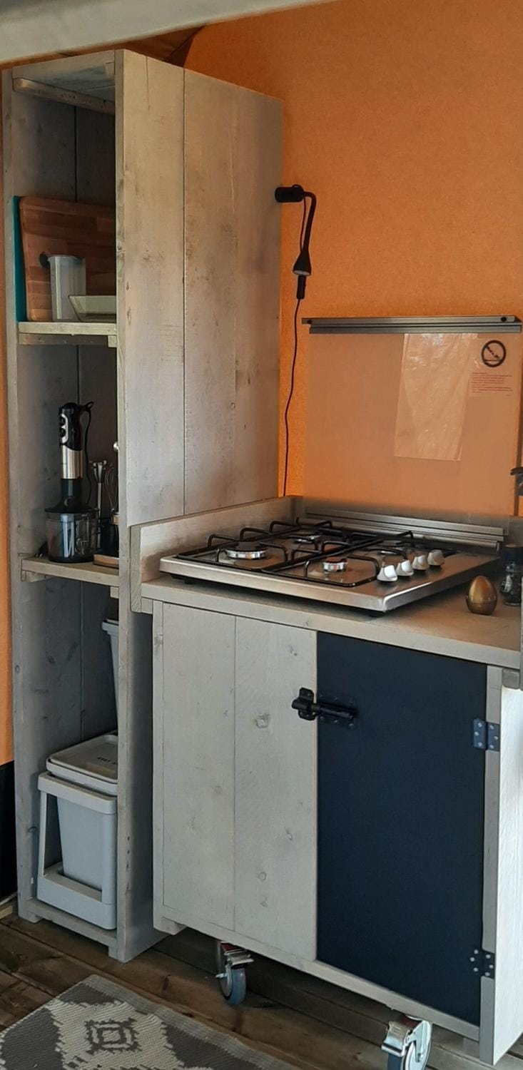 Safaritent Lodge 5 Luxury tent in Gelderland, Netherlands