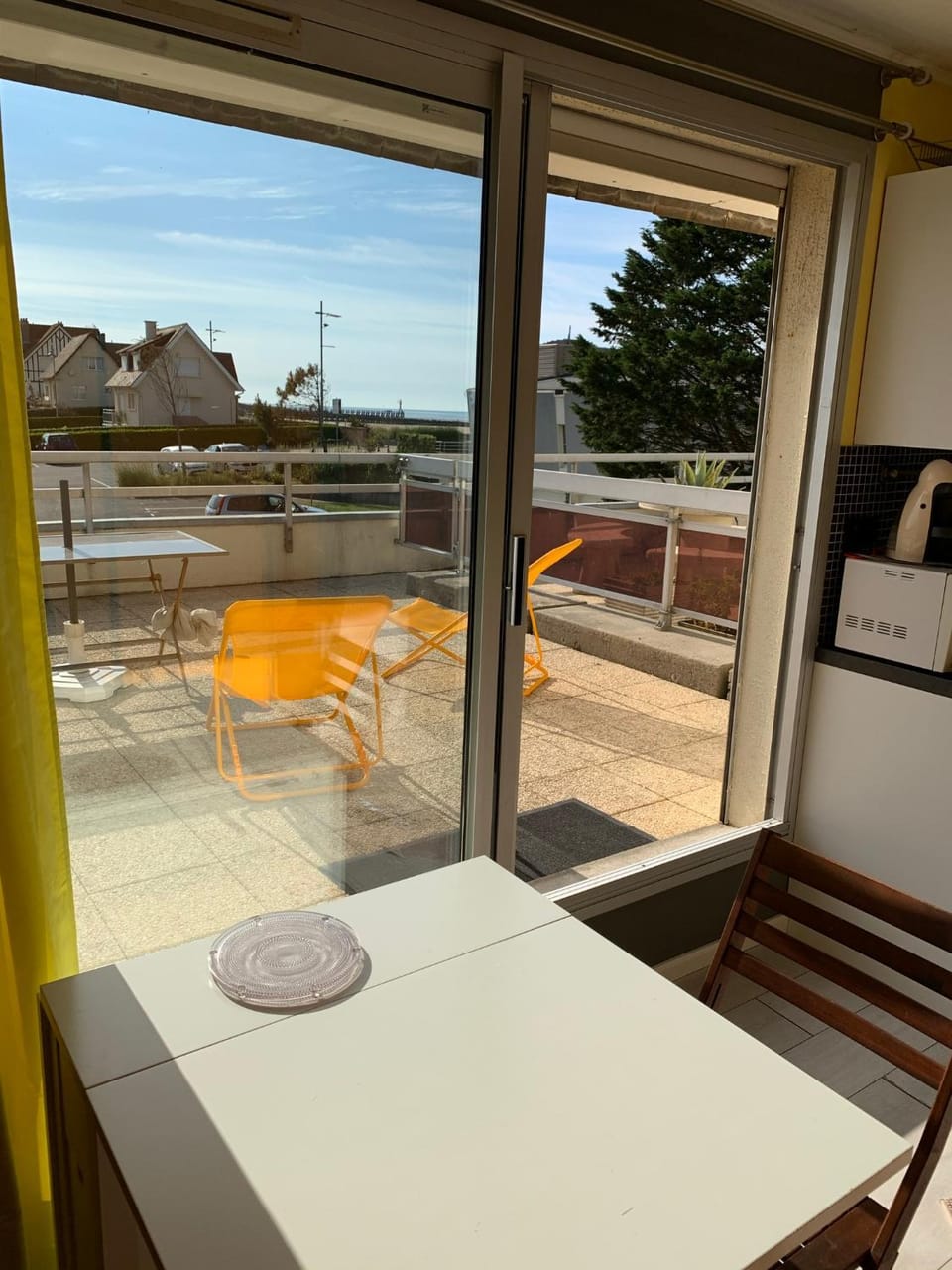 Appartement avec terrasse vue mer 50 mètres de la plage Apartment in Courseulles-sur-Mer