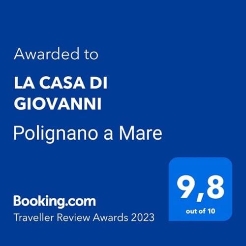 LA CASA DI GIOVANNI Apartment in Polignano a Mare