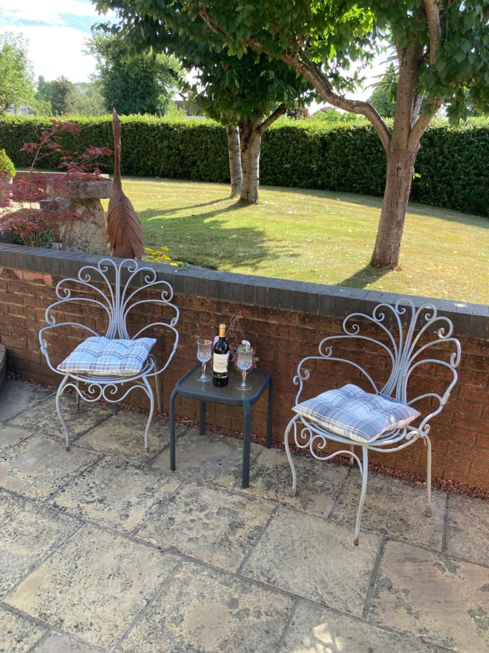 Patio, Garden, Seating area