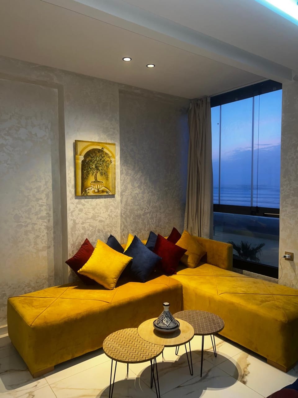 Beach Elegance Sea View & Serenity 40 min to RABAT Apartment in Rabat-Salé-Kénitra