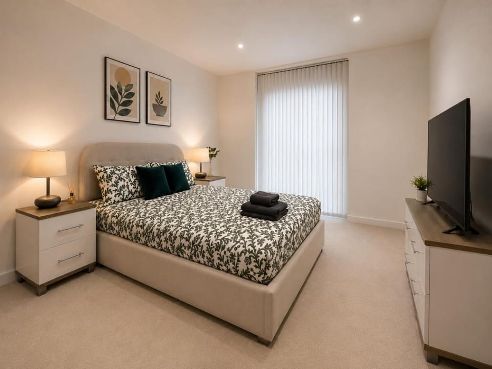Bed, Bedroom, wardrobe