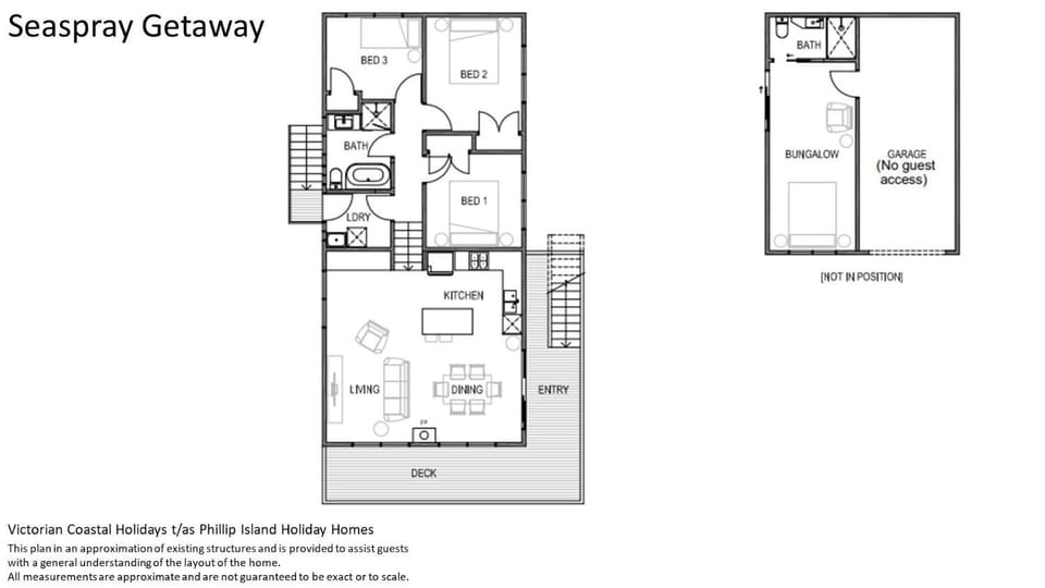 Seaspray Getaway House in Cape Woolamai