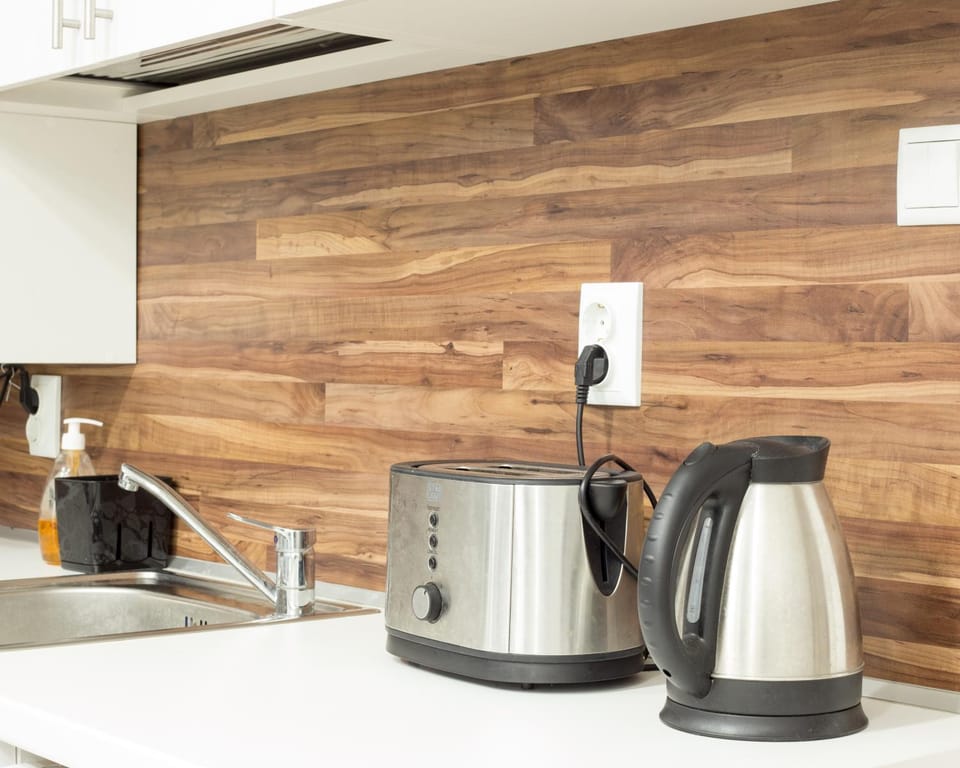 Coffee/tea facilities, Kitchen or kitchenette, toaster
