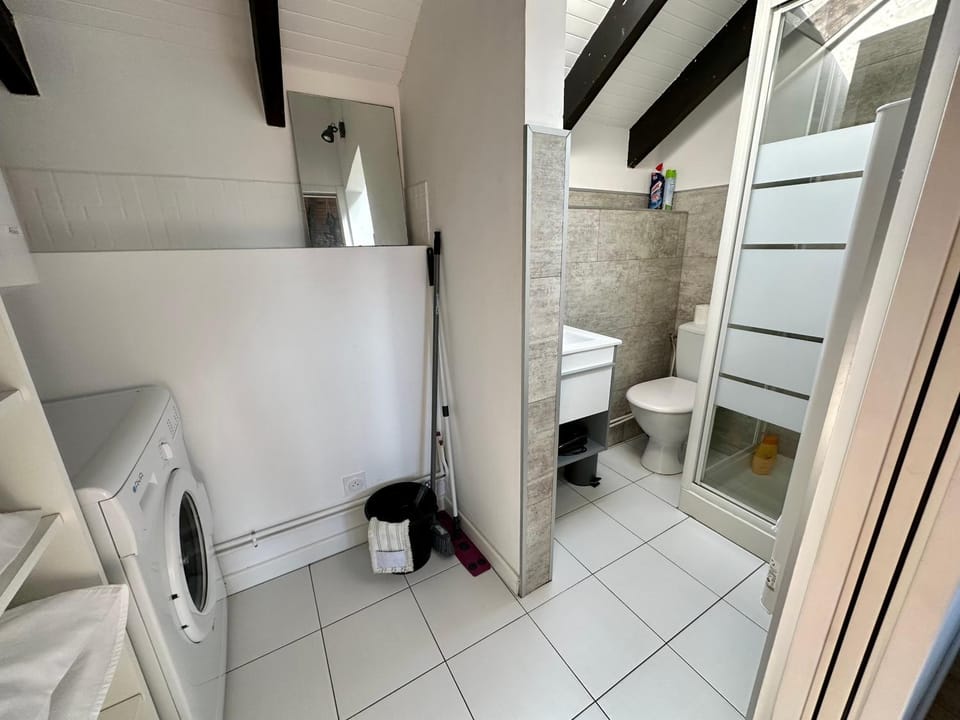 Shower, Toilet, Bathroom, towels