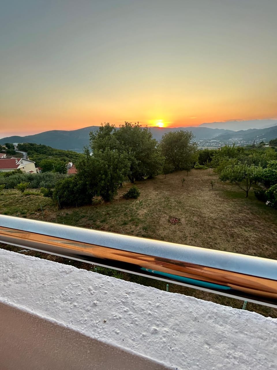 Day, Natural landscape, Mountain view, Sunset