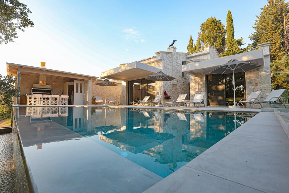 Property building, Day, Pool view, Swimming pool, Sunset