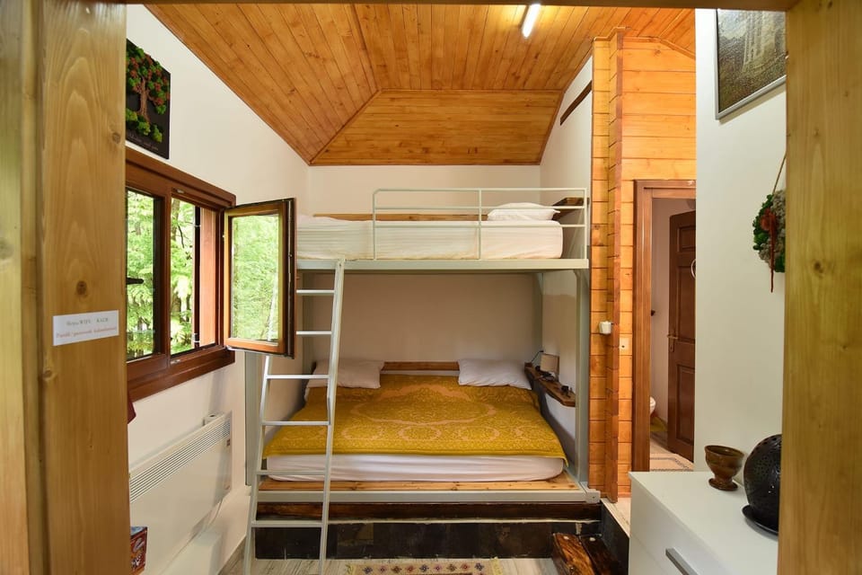 Bedroom, bunk bed