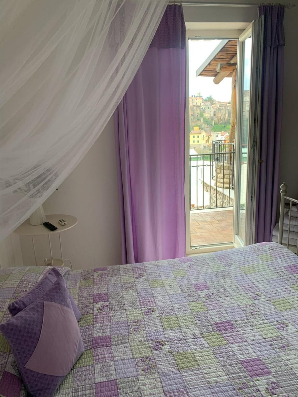 Bed, View (from property/room), Balcony/Terrace, Photo of the whole room