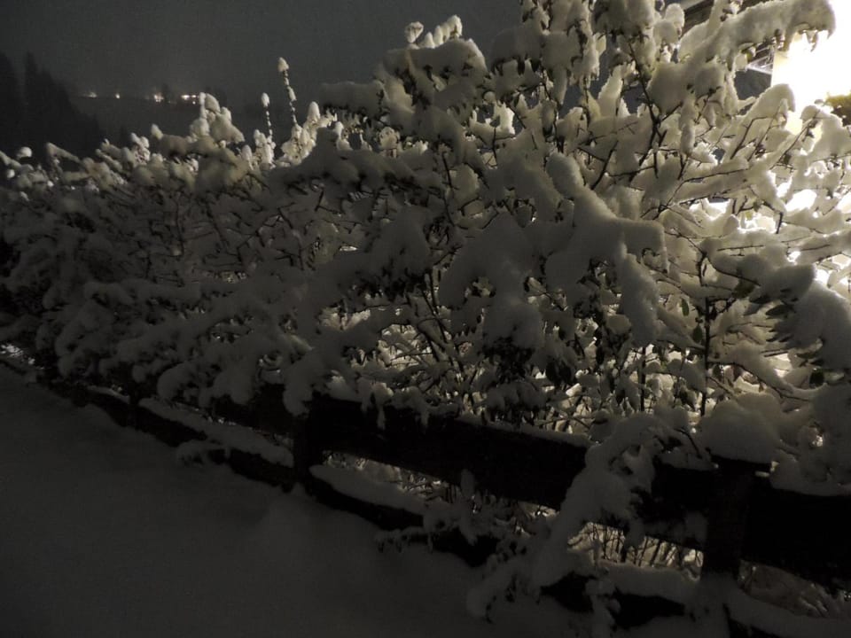 Night, Natural landscape, Winter