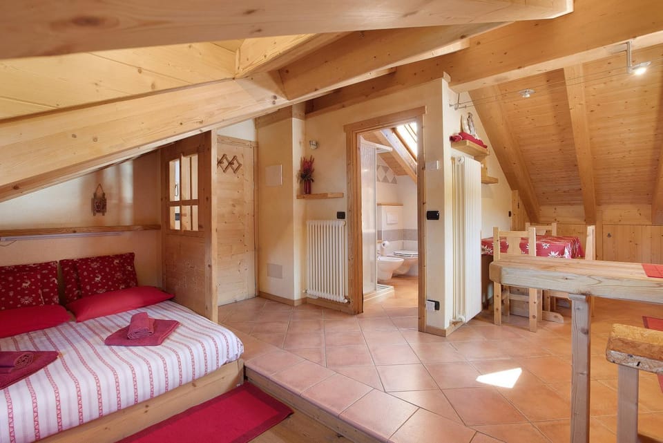 Property building, Living room, Bedroom