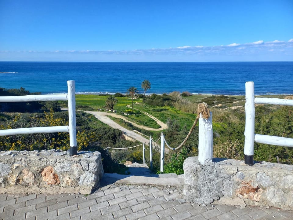 Seafront apartment with private garden Apartment in Famagusta District