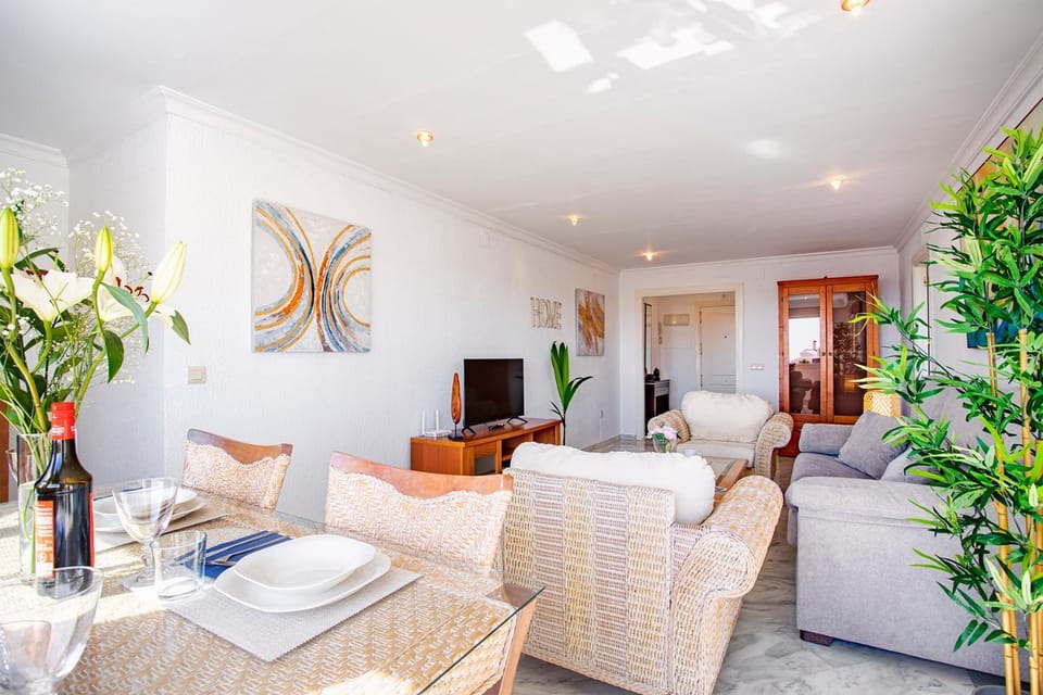 Beach and Pool Holidays at the Grand Coloso Apartment in Benalmadena