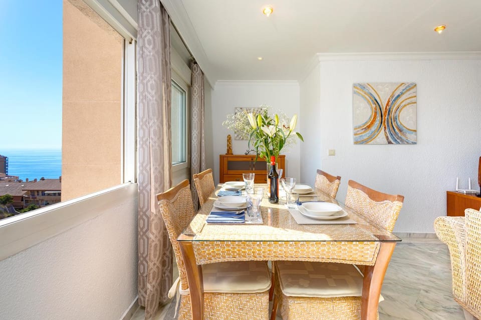 Beach and Pool Holidays at the Grand Coloso Apartment in Benalmadena