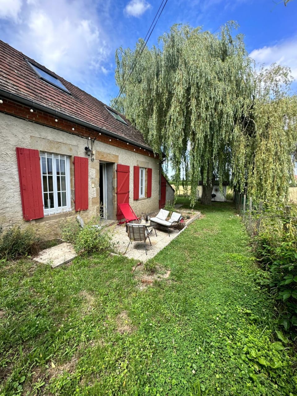 Property building, Day, Natural landscape, Garden, Garden view