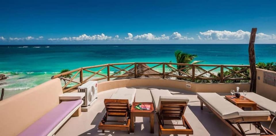 Mar villa right in Tulum beach! House in State of Quintana Roo